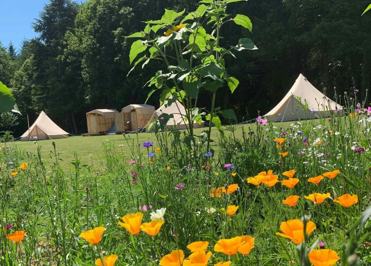 Hotel Au Pre Fleuri Eco Glamping Le Lindois Exteriér fotografie