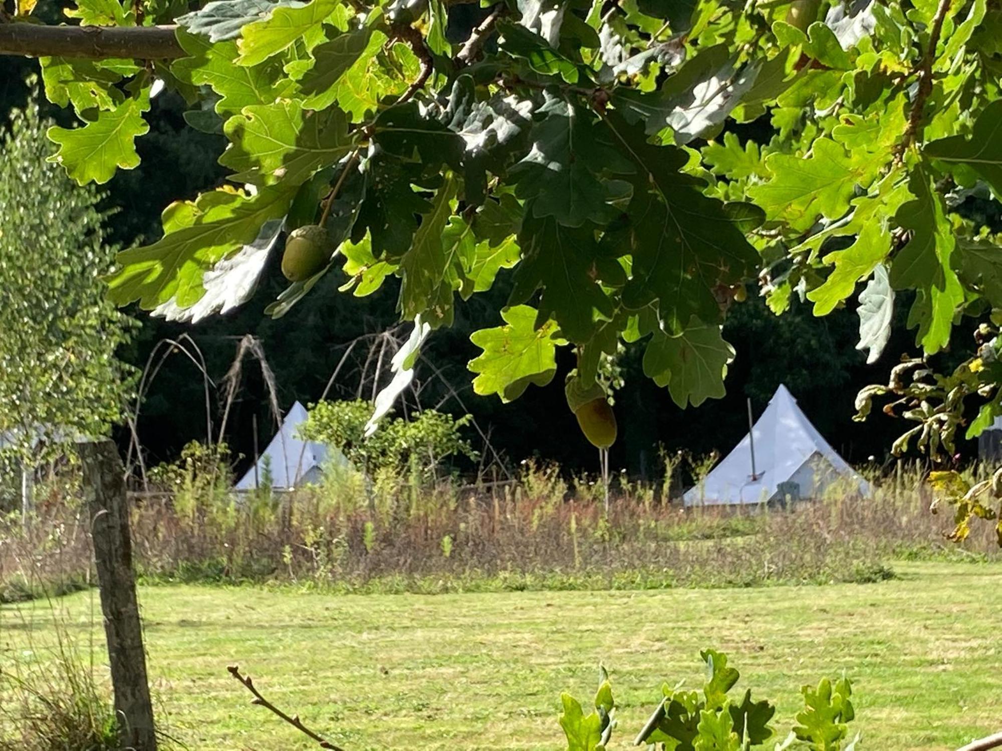 Hotel Au Pre Fleuri Eco Glamping Le Lindois Exteriér fotografie