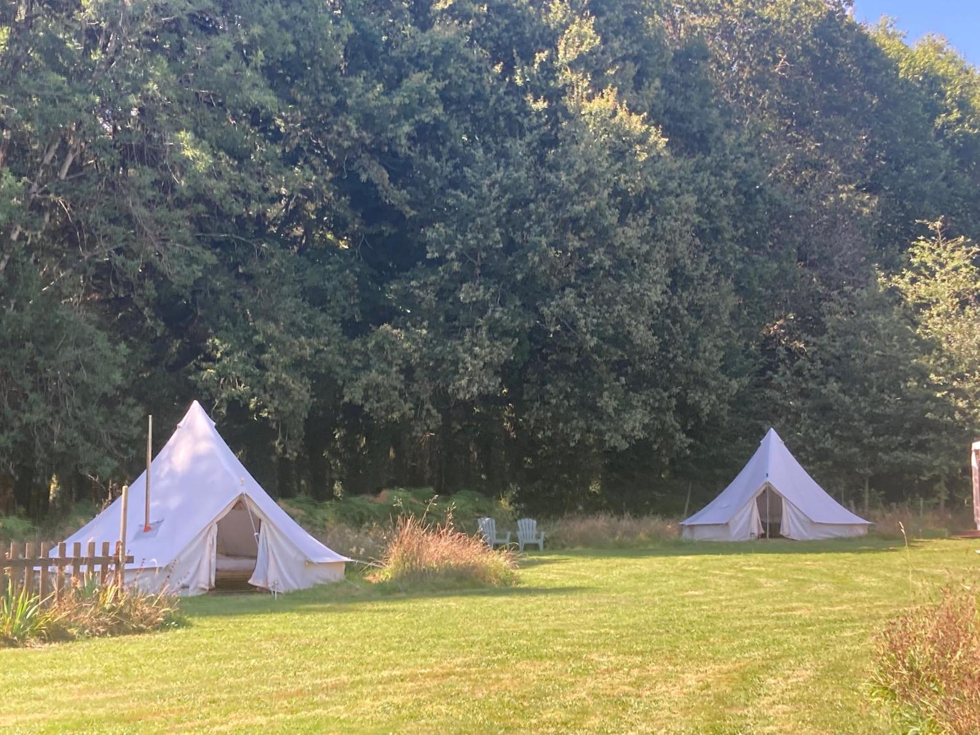 Hotel Au Pre Fleuri Eco Glamping Le Lindois Exteriér fotografie