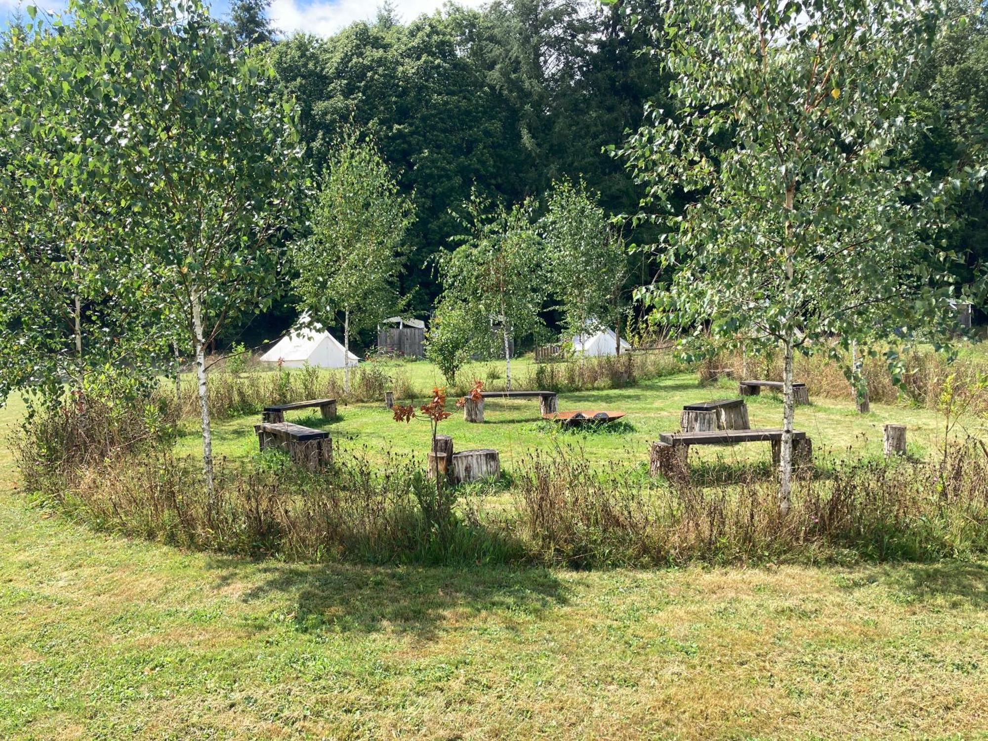 Hotel Au Pre Fleuri Eco Glamping Le Lindois Exteriér fotografie